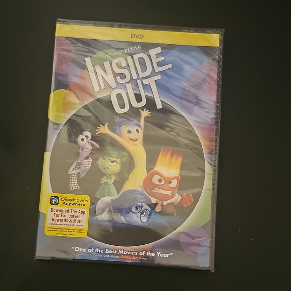 Disney Other - 2015 Disney Pixar Inside Out DVD